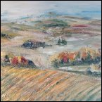 Leinen | Toskana Herbst 60 x 80 x 2 cm 2021